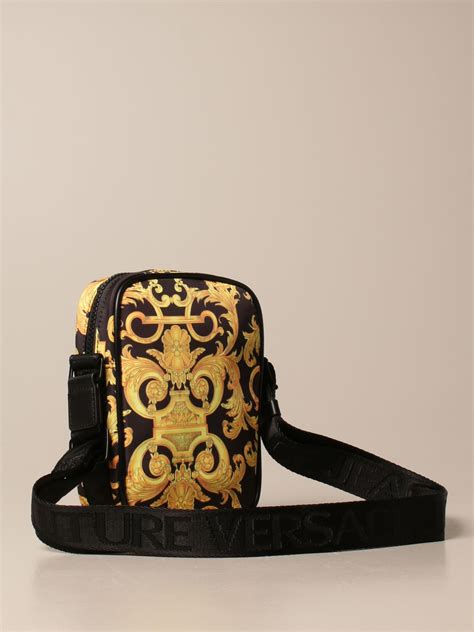 versace jeans collection handbags|versace jeans shoulder bag men.